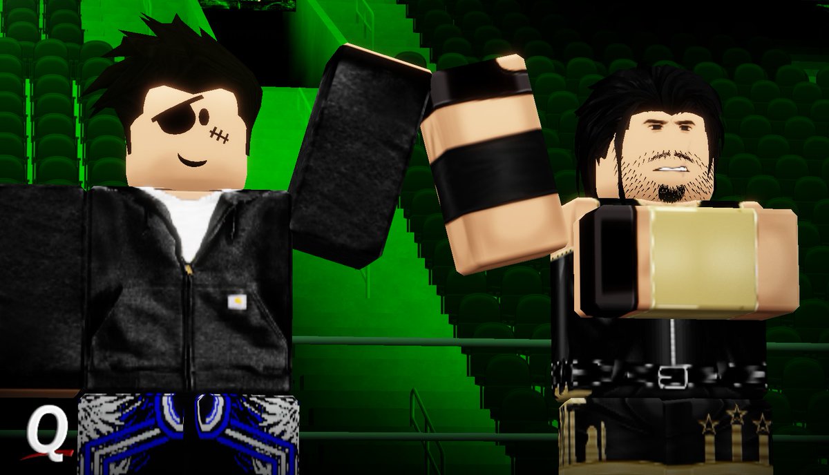 QWEWrestling's tweet photo. #THANKYOUBAND 

This past weekend at #QWEMITBIII, Chairman @lazer_roman announced an impromptu matchup against his longtime friend #BandJacobs in his FINAL ro-wrestling matchup. 

After Band Defeated Roman 5-3, it was time for him to say goodbye in a very emotional moment. https://t.co/Ao0s5F7ns0