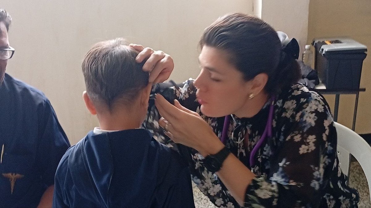 IpasmeOficial's tweet photo. Atención médica integral en Mérida.

La Unidad Médica Mérida llevó la jornada #VidaSaludableconIPASME al C. E. Rafael Antonio Godoy para atender a estudiantes de 3.° y 4.° grado con Medicina General y Familiar, Nutrición, Fonoaudiología, Odontología y control de peso/talla. https://t.co/5Mr557gsKF