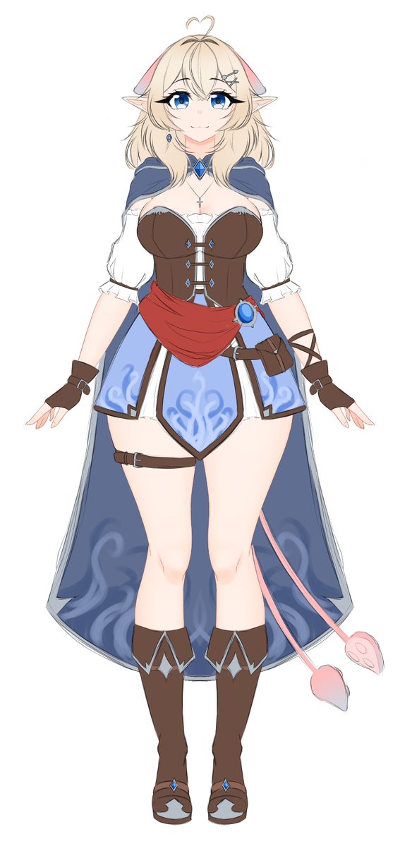 Squiddae_'s tweet photo. @Mochiiistudios Sorry her designs currently just a sketch!
Thanks for the chance!!! https://t.co/e1MVNMpL2B