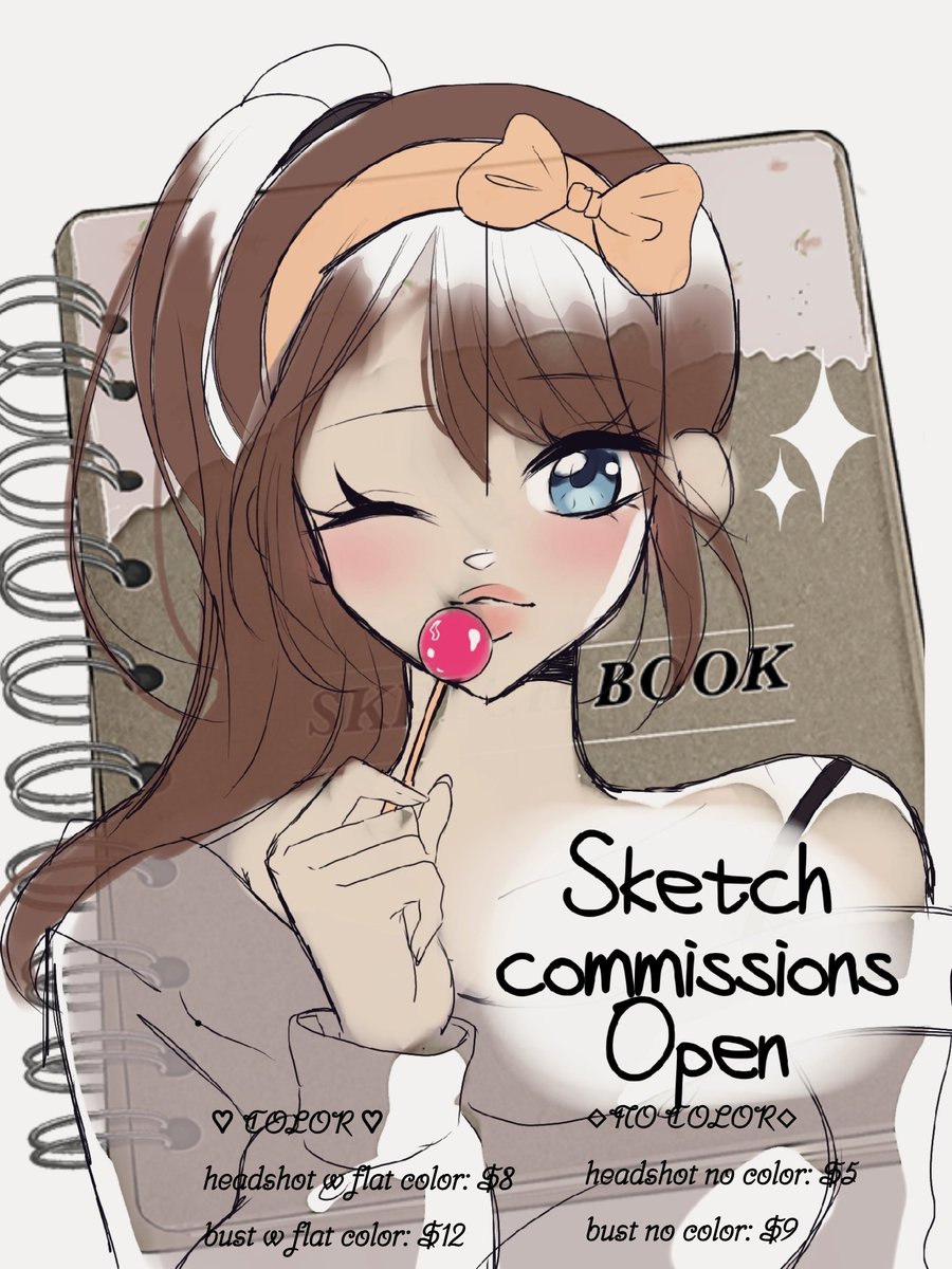miikobelle's tweet photo. It's come to my attention that everyone, myself included, is in fact broke. I decided to do a budget friendly commission service offering sketches for rlly low prices! link will be below! 🤗👇🏻💕
#sketch #sketchcommission #cheapcommissions https://t.co/WB0hKyUyf3