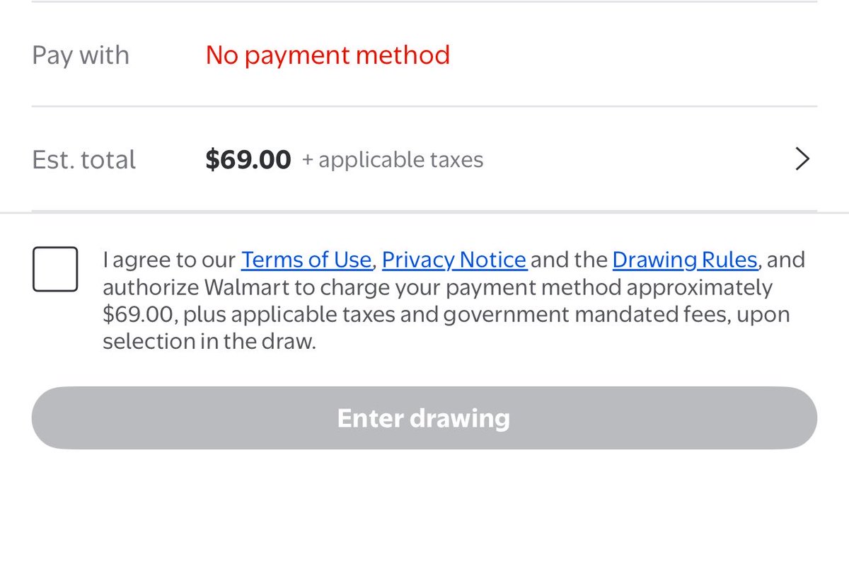 Train725's tweet photo. @PokemonDealsTCG Where do I go to fix this problem? I have a credit card on file but it doesn’t allow me to choose it here. https://t.co/oS6EtJOFOp