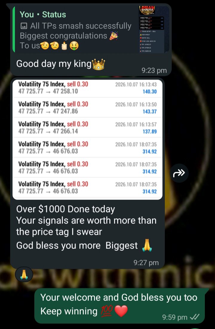 Tradewitmichel's tweet photo. 🔥 TUBA VIP MEMBERS FEEDBACK https://t.co/rG4t8P5hIh