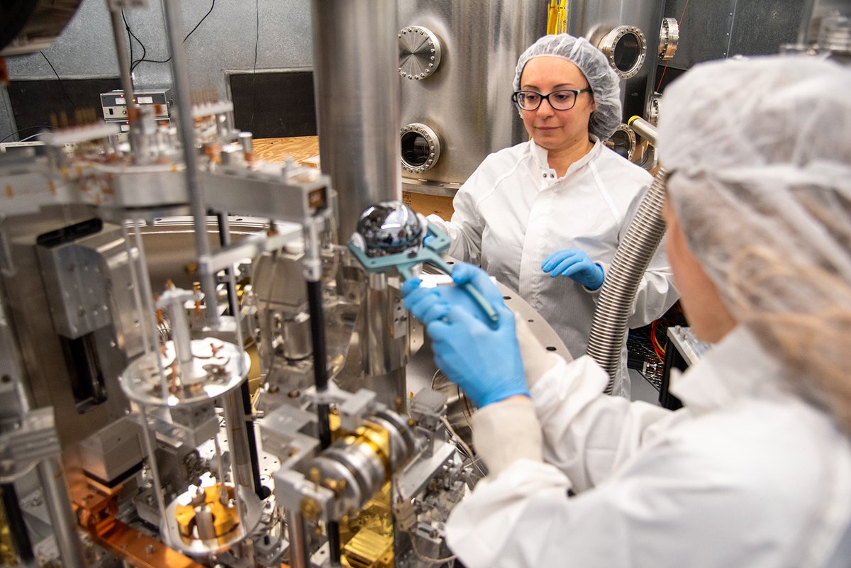 NIST's tweet photo. In 2018, the world finalized the international system of units – also known as the metric system. But in doing so, scientists took on a new set of challenges to turn abstract unit definitions into a practical reality. 

Learn more in our blog post: https://t.co/nsvoDEwPMK https://t.co/sYWbV7OrZh
