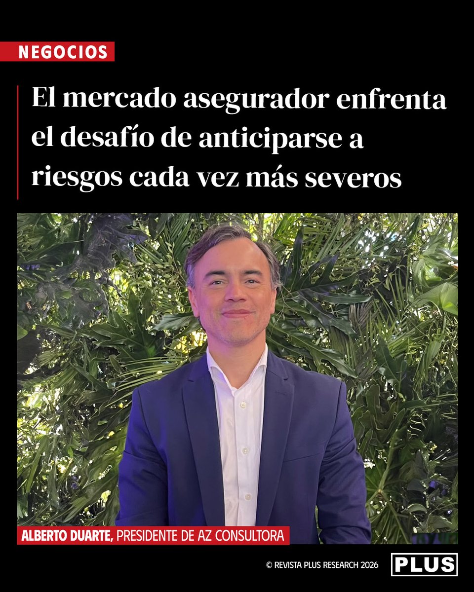 RevistaPLUSPY's tweet photo. La reciente granizada volvió a poner a prueba la capacidad de respuesta de las aseguradoras y abrió el debate sobre cómo debe evolucionar el sector frente a fenómenos de mayor intensidad. Alberto Duarte, presidente de AZ Consultora, analiza el papel del reaseguro, la prevención y el desafío de ampliar la cultura aseguradora en Paraguay.

Lea la nota completa acá 📌
https://t.co/EPnKyEOW4h