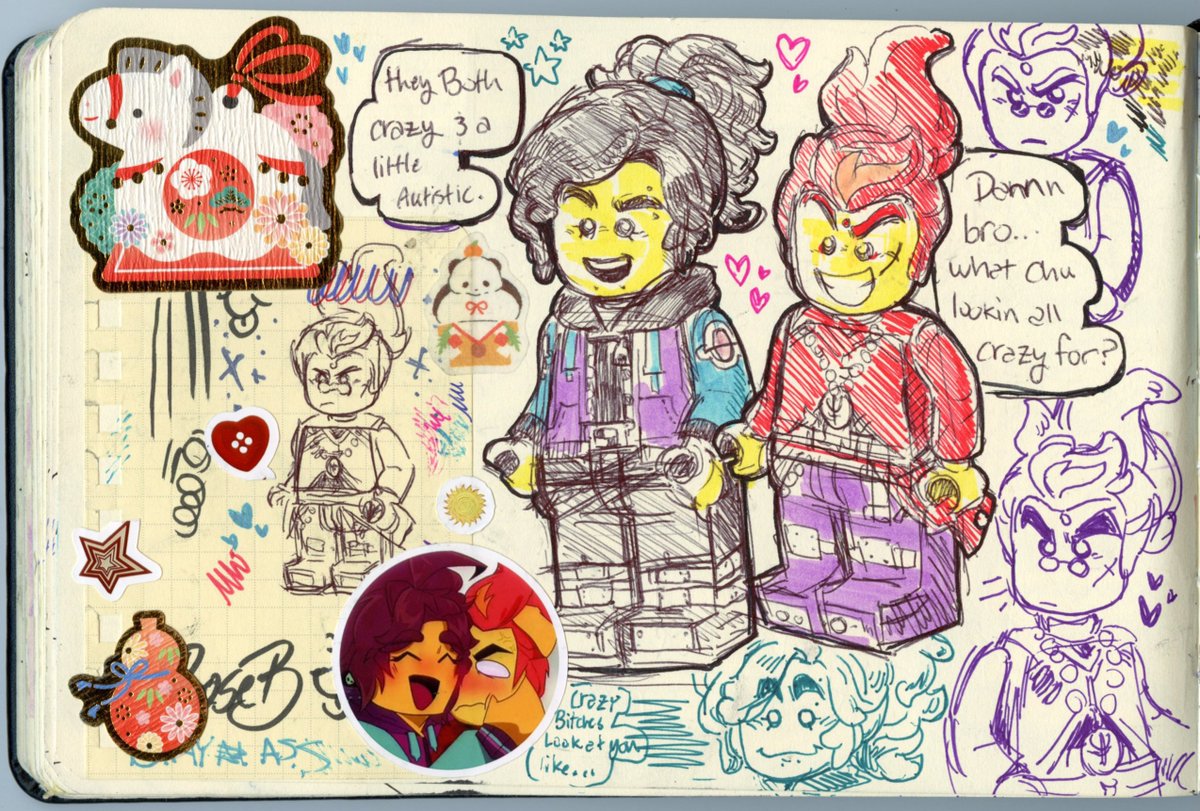alt_starry's tweet photo. JMmmjmjmmmjmmm... (Remembering i have more sketchbook pages i need to post)
#LEGOMonkieKid #lmkredson #yumeship https://t.co/NmoFKiT3PK