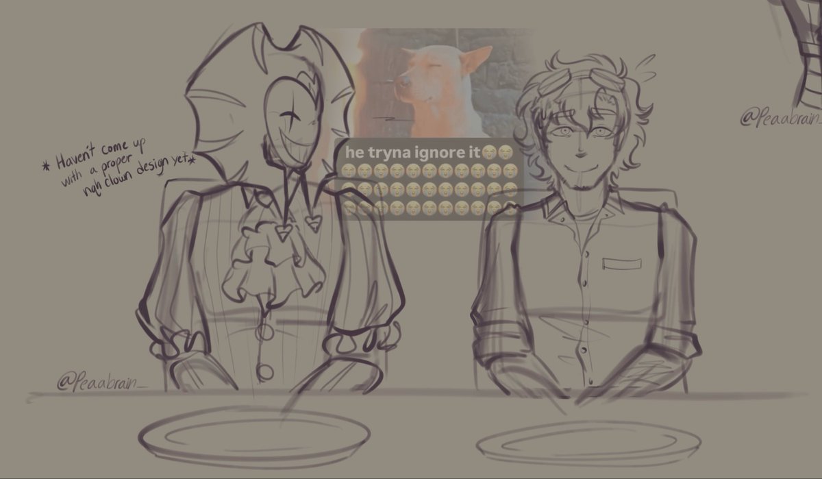 Peaabrain_'s tweet photo. Some doodles https://t.co/jMz91uZ6AJ