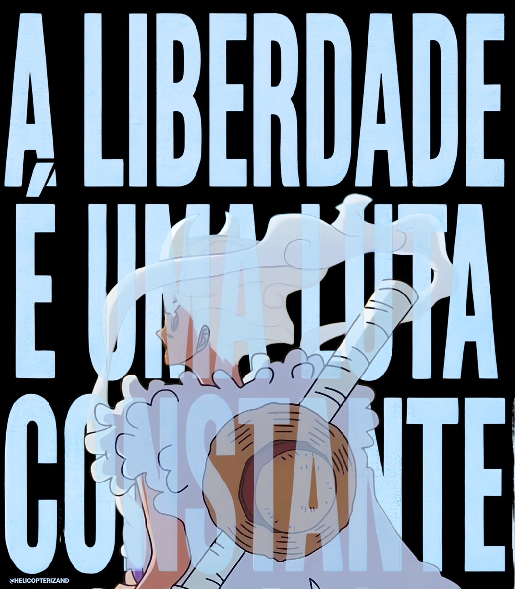 helicopterizand's tweet photo. A liberdade é uma luta constante! 🔥✨️ https://t.co/omqauC0mBp