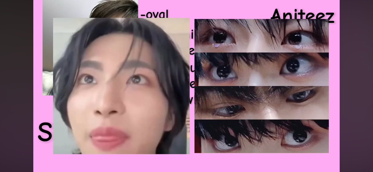 auroraboralice's tweet photo. Rewatching a guide video I had posted to be able to tell the Ateez members apart and I mean I wasn’t wrong 😂 https://t.co/ZFDg7s1Kdq