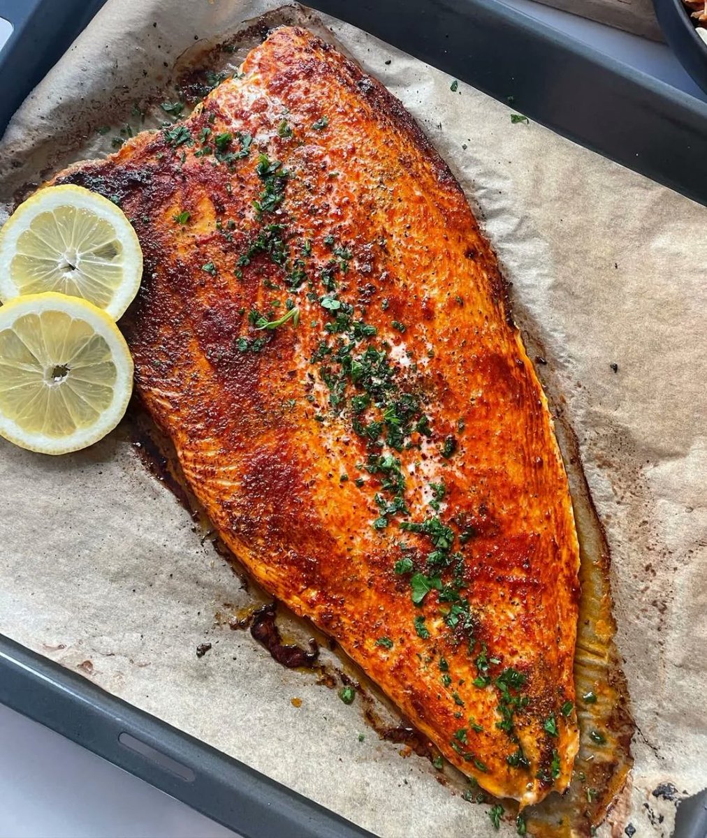 FoodPleaser's tweet photo. Grilled Salmon https://t.co/4mfzlfKGAL