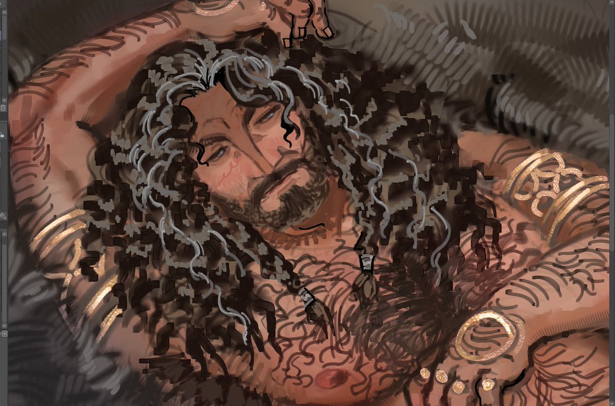 stemroute's tweet photo. another thorin commission 🦡 #thorin #thehobbit https://t.co/iiEtHeg6M4