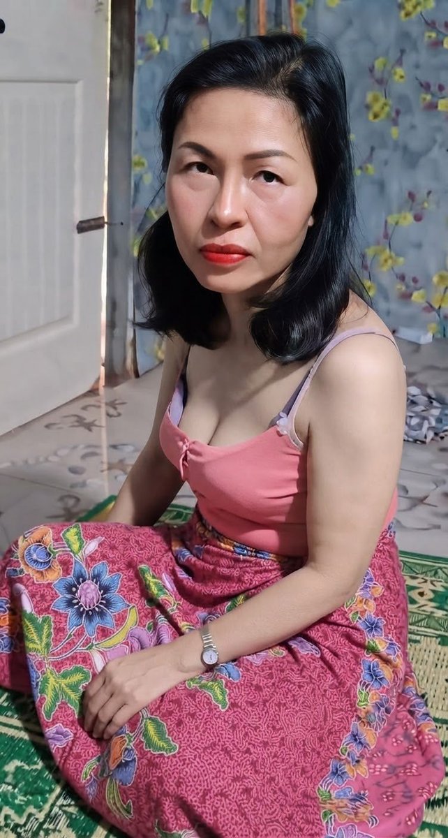 Wrryua's tweet photo. Beautiful woman with pinky sarong https://t.co/zSucRHI9eF