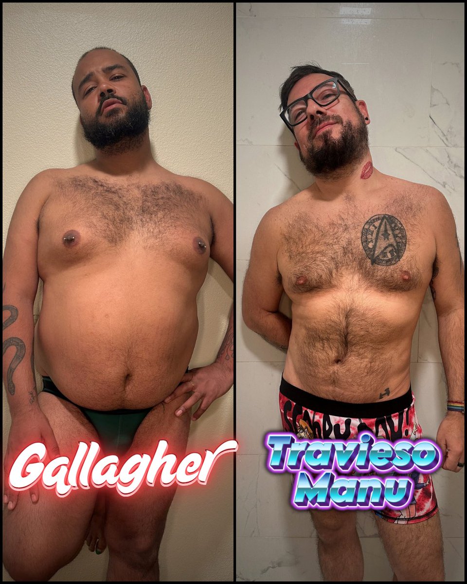 BearBodz's tweet photo. New content coming soon. See those hot men give it their all ;)
Bionic Rod filling up Pup GumGum
Gallagher sucking up all of Travieso Manu
@RealBionicRod @SexiSexiMofo  @LilBearieSF @Travieso_Manu https://t.co/OzieFT40dC
