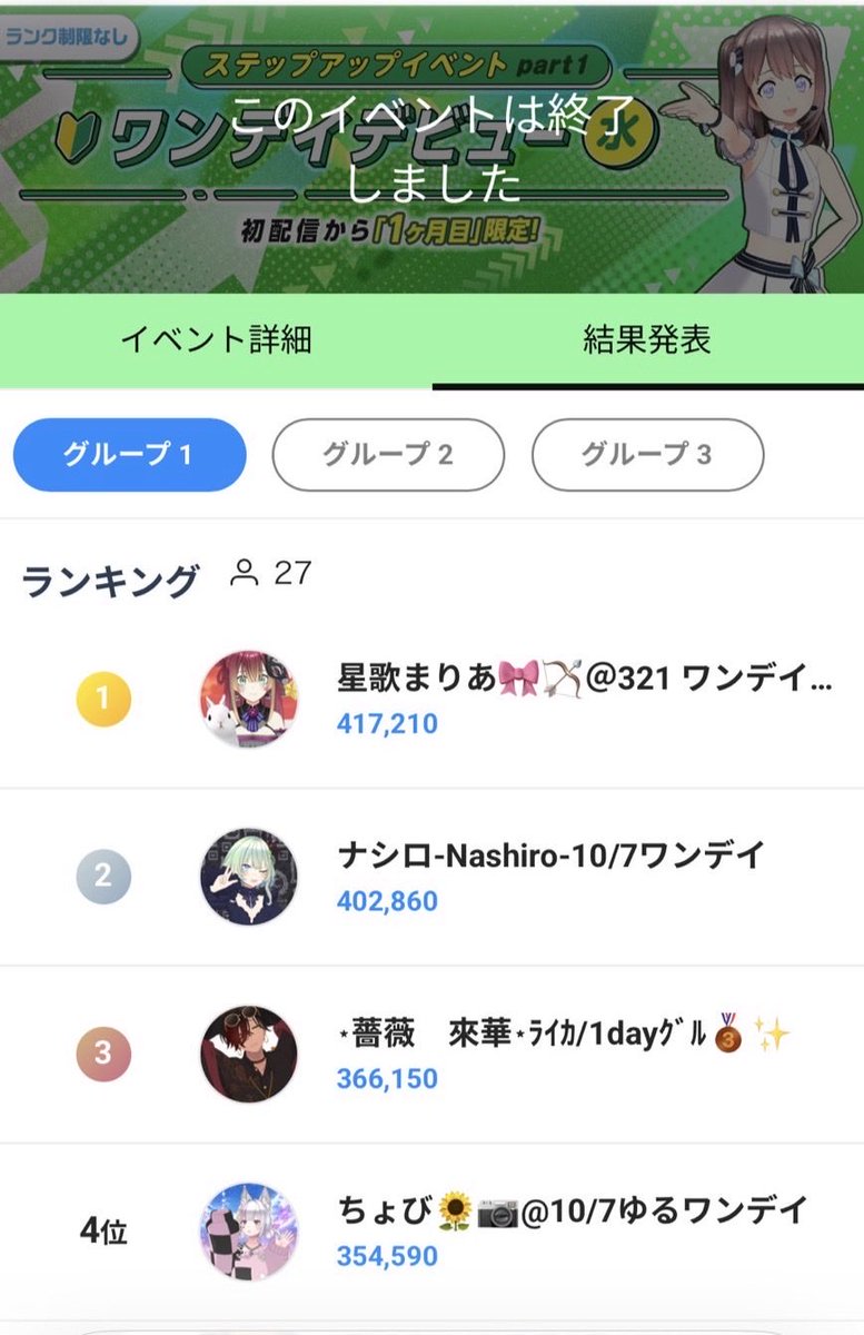 starm4r14's tweet photo. 🏆ワンデイ1位ありがとう🎀

皆が最後まで諦めずに一緒に走ってくれたおかげで1位✨️を取ることができました🥇

たくさんの人が駆けつけてくれたり、素敵な出会いもたくさんあって本当に胸がいっぱいです😭🫶🏻

取り急ぎ、感謝の気持ちを伝えさせてください🥹

みんな本当にありがとう！！大好きです♥️ https://t.co/fseguOhArF