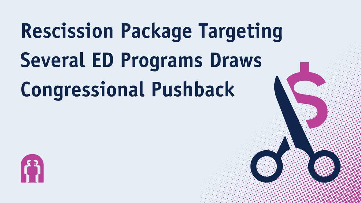 nasfaa's tweet photo. The Trump administration put forward a “rescission package” that partially targets funds for the Department of Education allocated to Title VI international education domestic programs and competitive grants within Special Programs for Migrant Students: https://t.co/Um8DsxPSxE https://t.co/oOgsyzUJr0