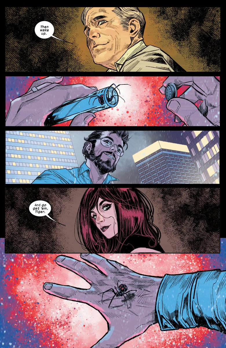 ShinKai9919's tweet photo. Midnight Spider-Man: Born from Tragedy, Horror, hypocrisy, external corrupt ambition and negligence. 

Ultimate Spider-Man: Born of one's own volition, hope, Self-reflection, Balance &amp; Mature Conviction. 
#MidnightSpiderMan #UltimateSpiderMan #SpiderMan #PeterParker #MarvelComics https://t.co/Nu8FOMHPgt