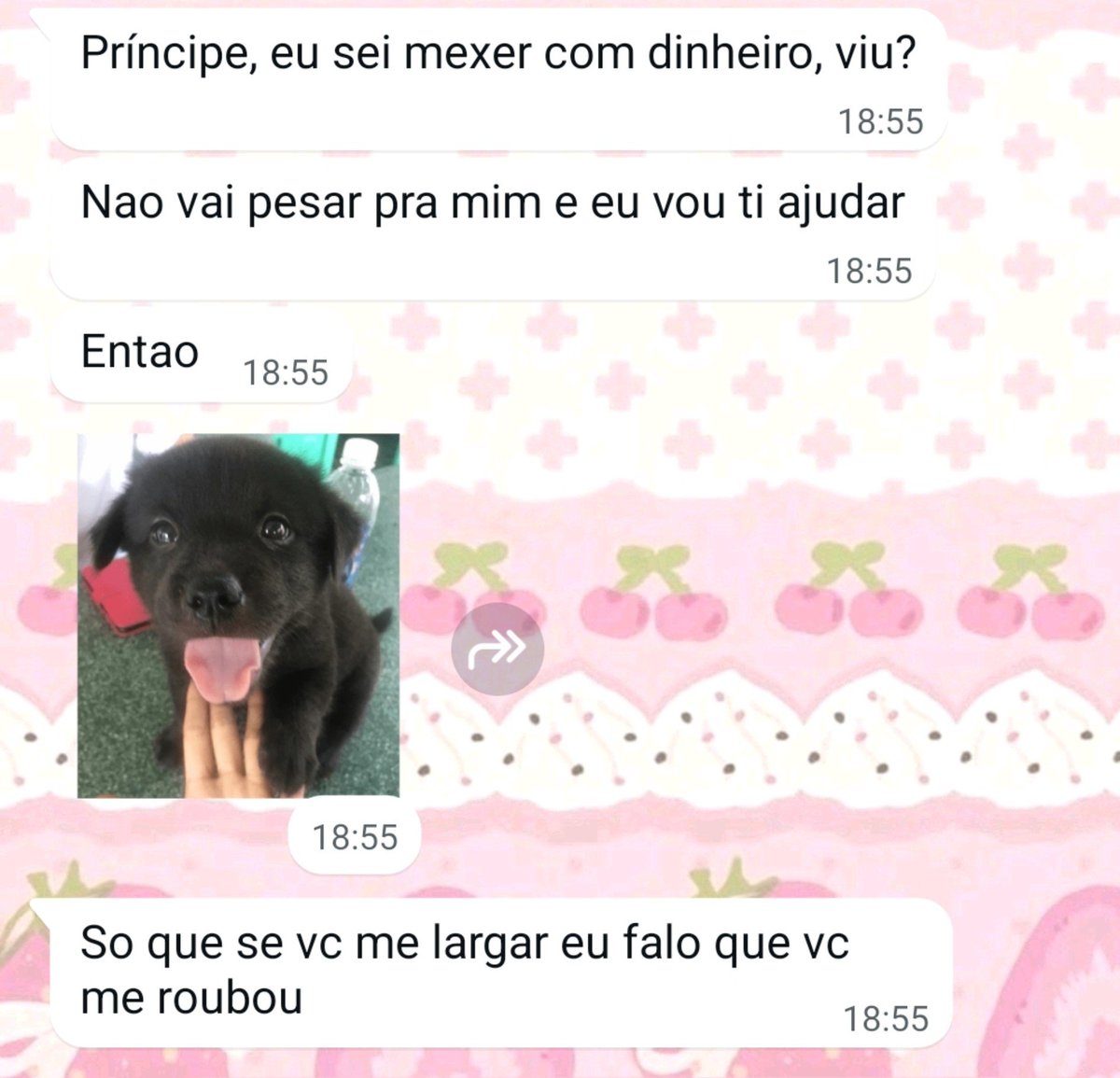 Benjimydeplove's tweet photo. meu namorado quer vincular a conta dele com a minha pra eu gastar o dinheiro dele sem pedir e eu to tentando recusar. Isso e desumano https://t.co/HmbCl4Hlqb