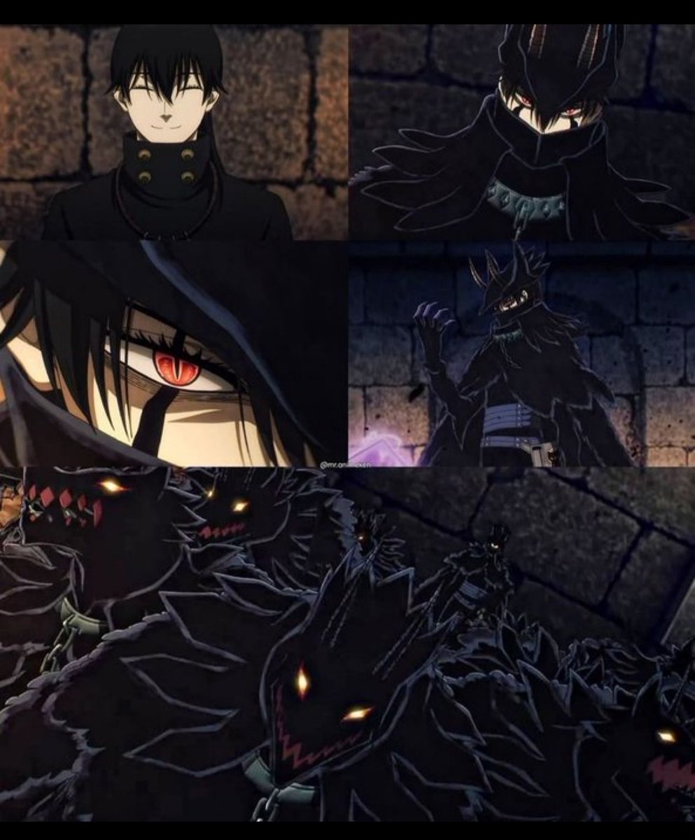 KageVerseb3's tweet photo. Black clover #BlackClover 
Cool transformation 
Nacht Faust https://t.co/9V9F07rPPP