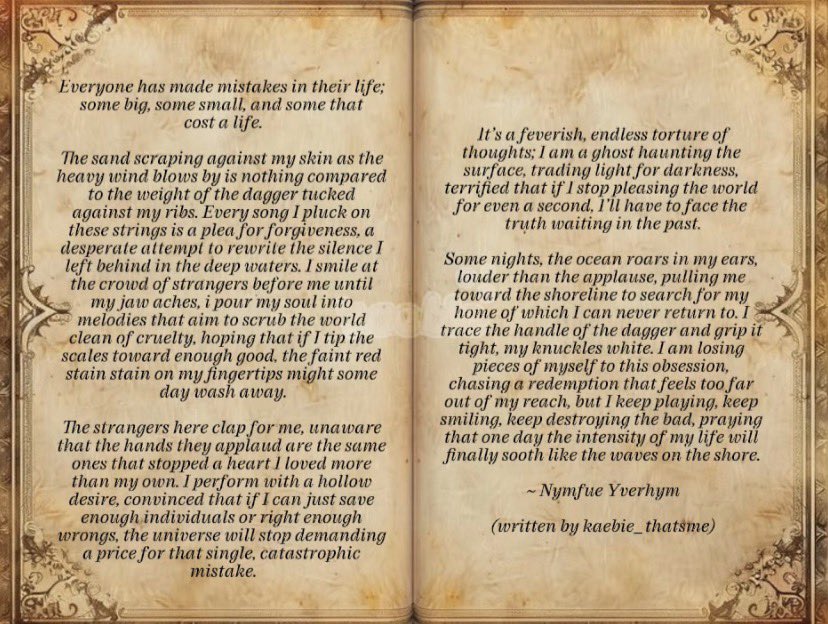 kaebiethatsme's tweet photo. this was so much fun to write omg > < we love nymfue yverhym!!

#NimueEversea
#Canversea ?? 
@NimueEversea ~ hope you enjoy this!! https://t.co/xRHVTNOhGt