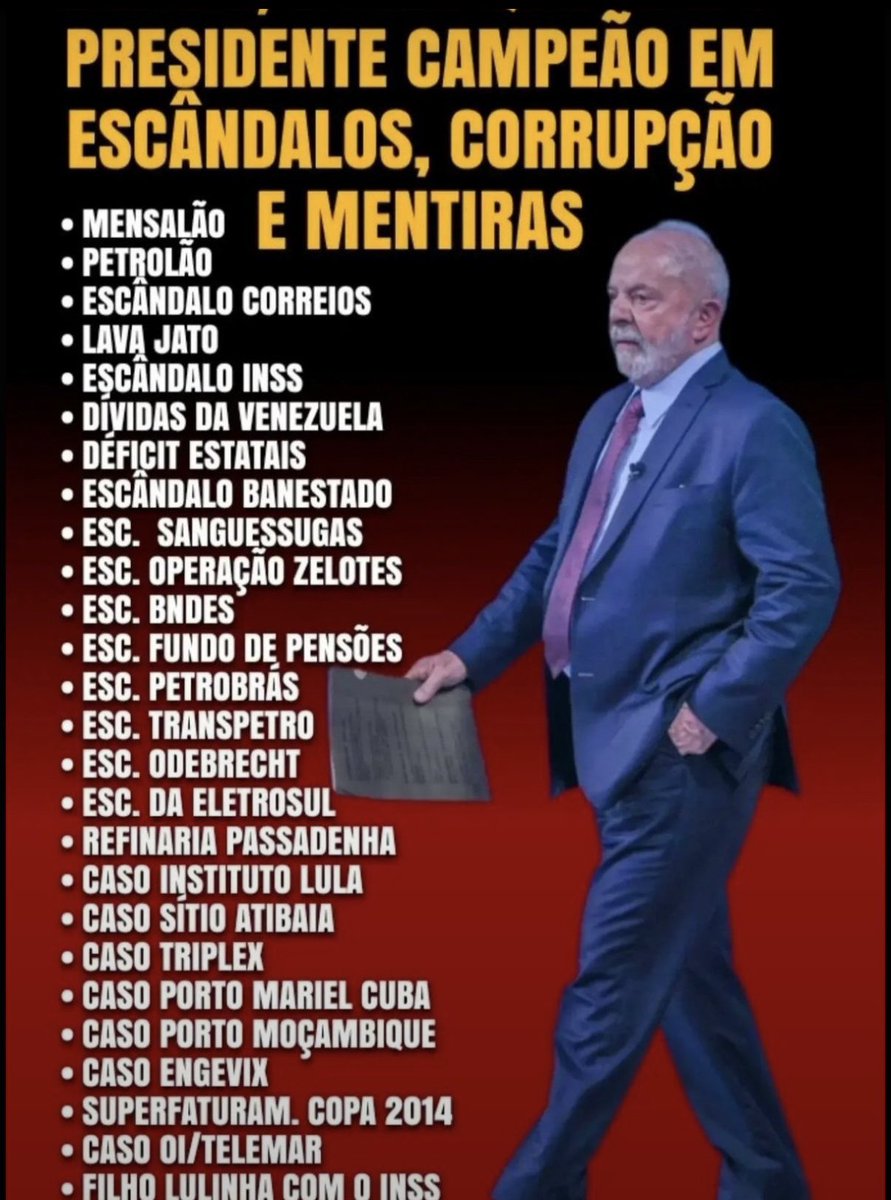 Ricardo05si's tweet photo. @ErikakHilton @LulaOficial Parem de mentir https://t.co/5DNnNv9Pio