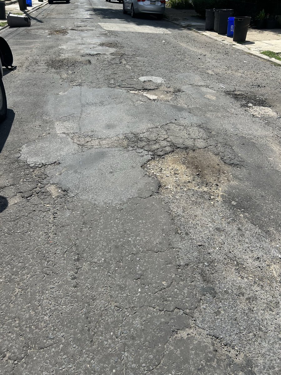 thekadetable's tweet photo. @PhillyMayor @IBX @TempleUniv @Darrell_Clarke 30,000 new homes and the people of the city have to worry about children and elder falling into holes on street like this for tax paying citizens https://t.co/gBomzFDXGn