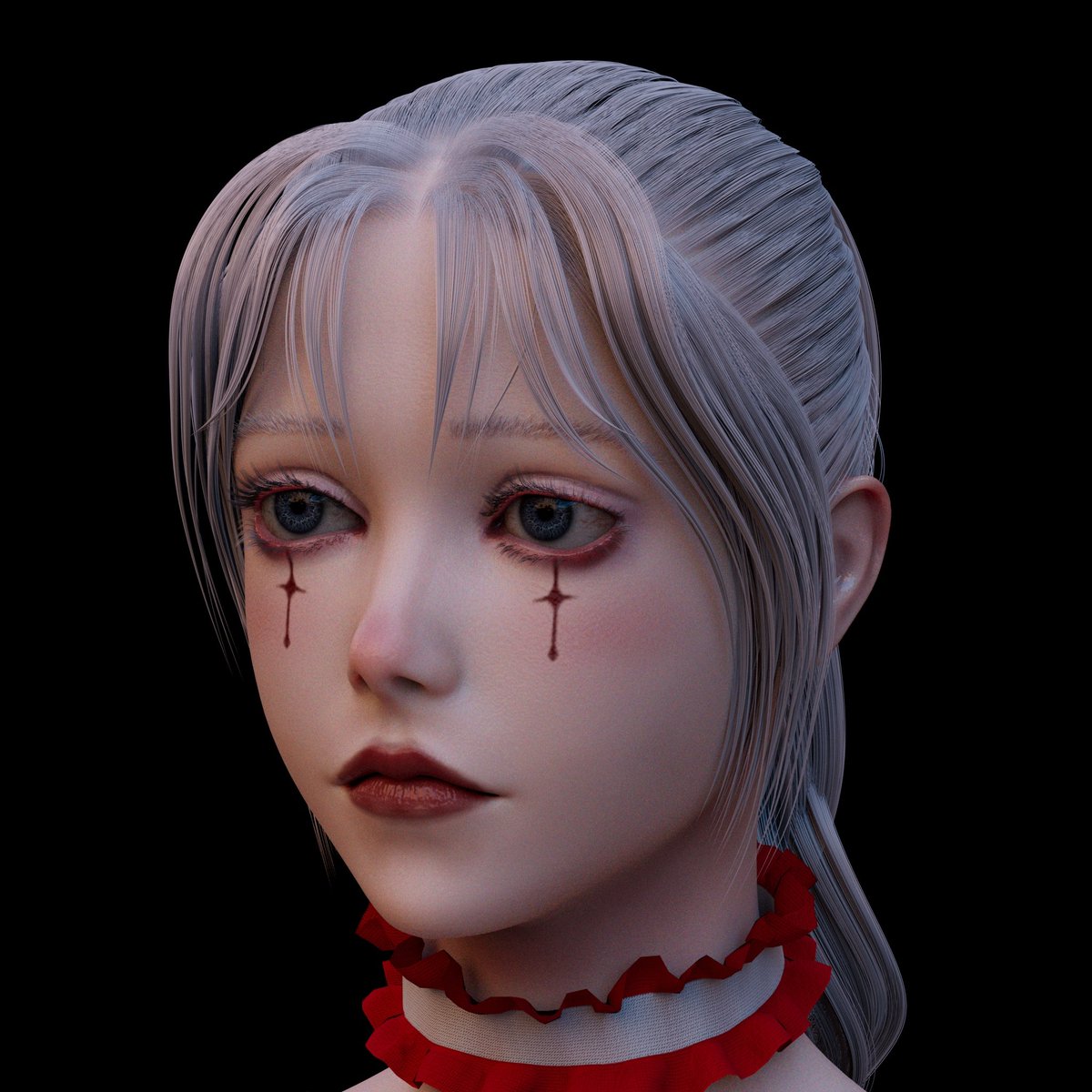 Noxenx_'s tweet photo. Hair is done 🪄

#3DArt #3DCharacter #DigitalArt #CharacterArt #3DModeling #digitalart #maya #Zbrush #xgen #blender https://t.co/QUhySEe7Pd