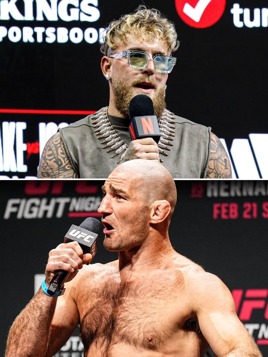 HappyPunch's tweet photo. Sean Strickland wants to leave the UFC so he can box Jake Paul 👀

“I gotta be honest, unless things change with the UFC, I’m kinda over it… I wouldn’t even care to give up my belt.” https://t.co/L6WUl19W1T