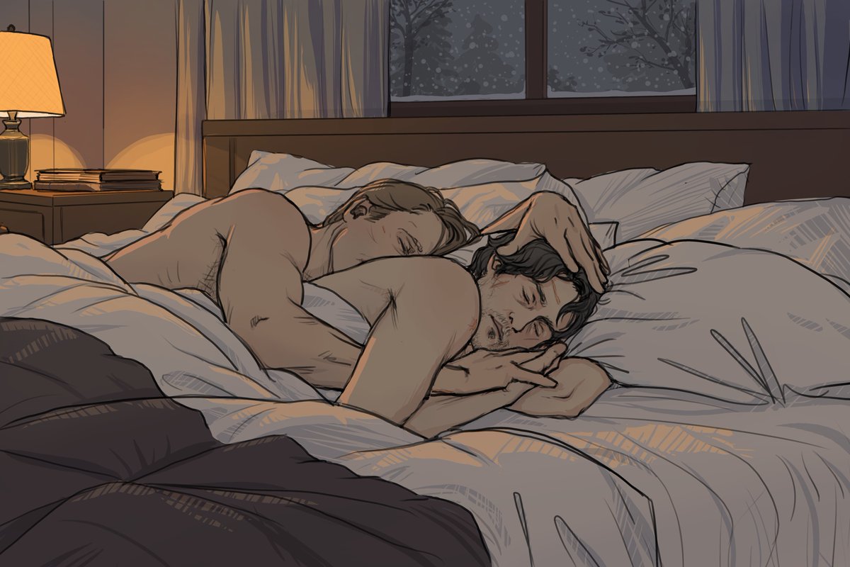 middlepeep's tweet photo. I couldn't decide how to crop or whether to do tshirt vs nakey so...I'm just posting everything lol #hannibal #hannigram https://t.co/TLS1bRsBsw