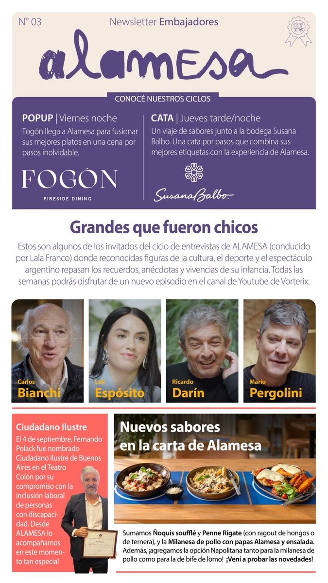SilSoWhat's tweet photo. Un lugar excepcional… el primer restaurante donde nos incluyen a nosotros, los “capacitados”.
En #Alamesa, la experiencia, siempre, es la mejor.
En cañitas, CABA. https://t.co/ivhfjLAK8N