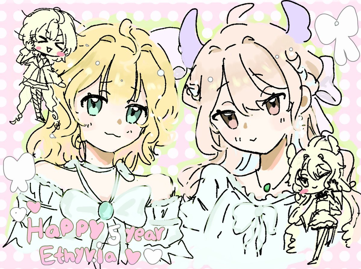 purinpewe's tweet photo. โกโกHappy 5th Anniversaryโกโก
#5thyria #Drawmillie #Palouette https://t.co/LPs2OiK3YV