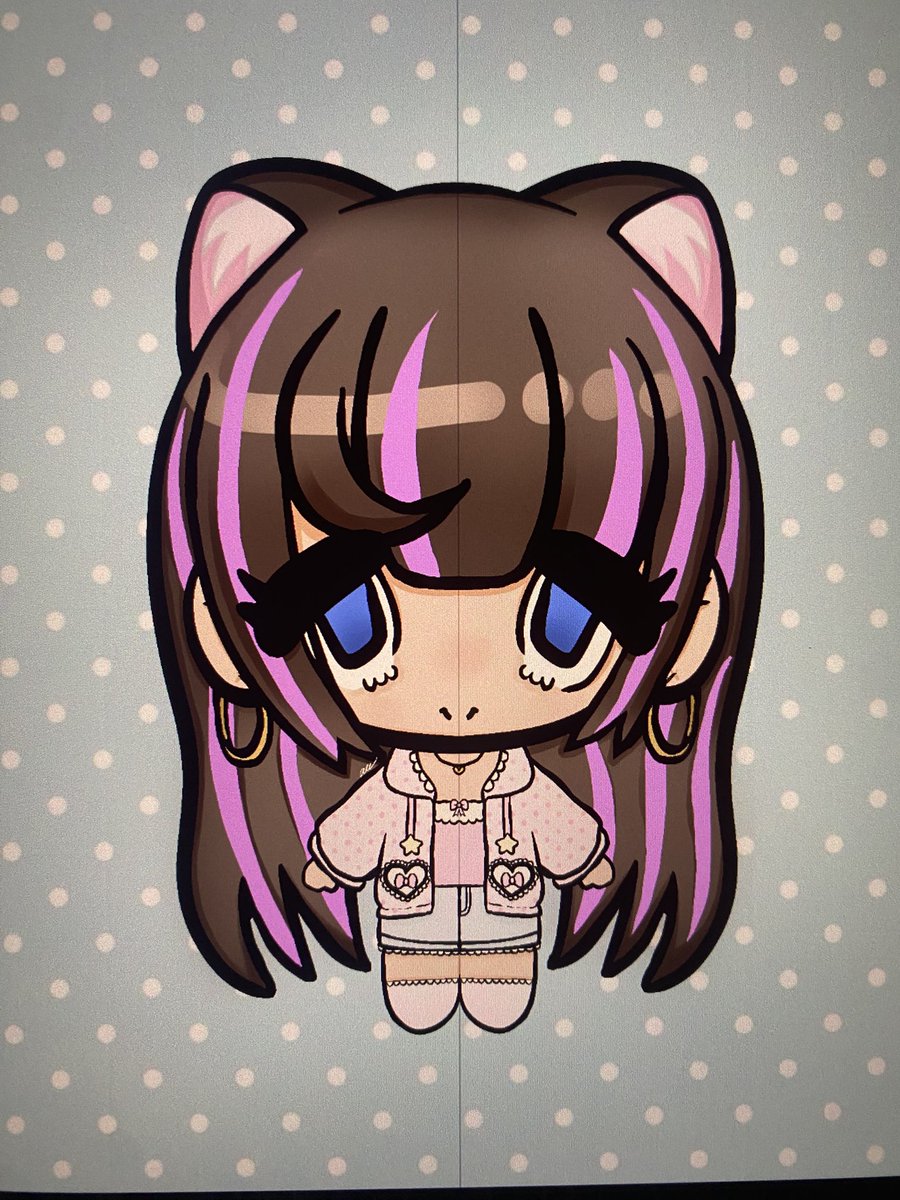 prettybwunnie's tweet photo. @yumimipuf can u draw my oc? shes new and i drew her! i love ur art sm!! (•͈⌔•͈⑅)♡ https://t.co/X33WDSDUps