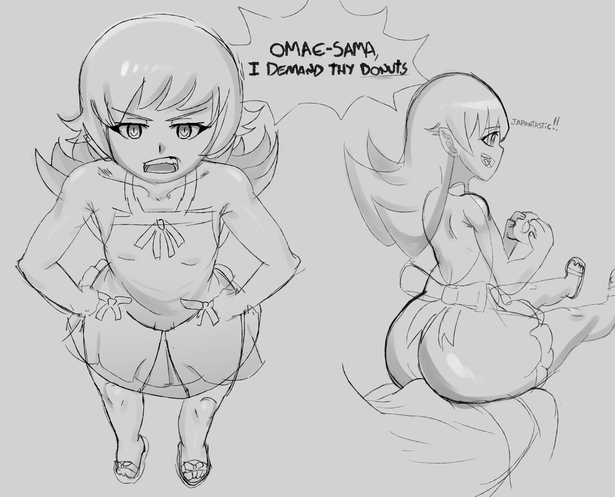 DebesetaPivot's tweet photo. Oshino Shinobu https://t.co/vRBlpuKCwy