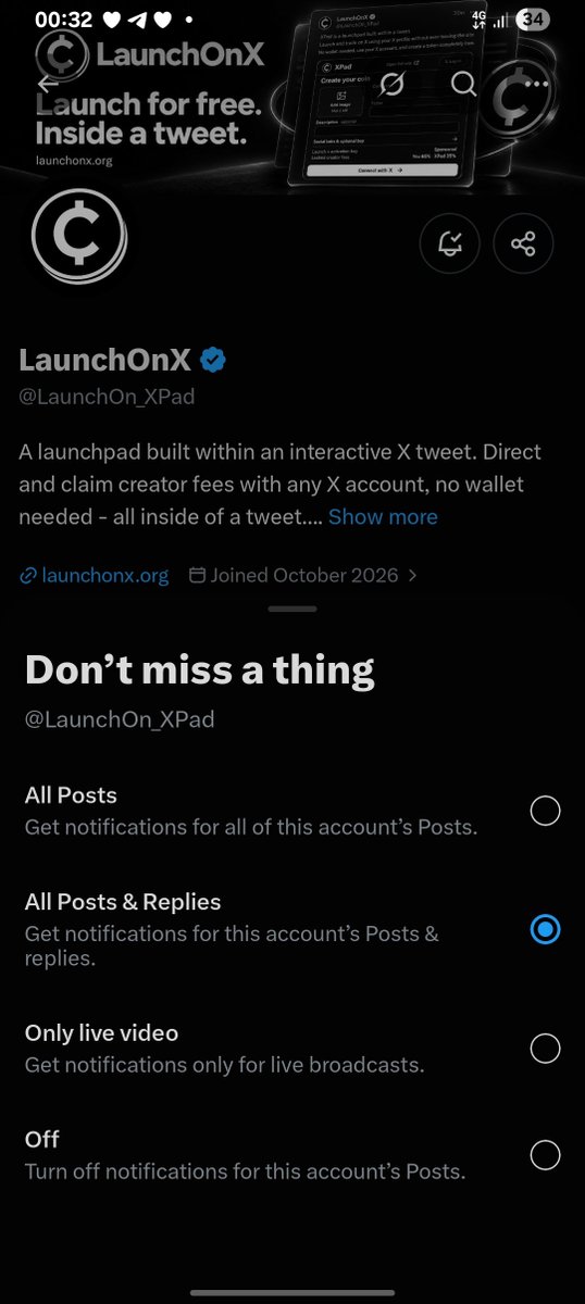 IfwDickson's tweet photo. @y0lloo @privy_io @LaunchOn_XPad Done ✔️ https://t.co/59jYMaH7Xf