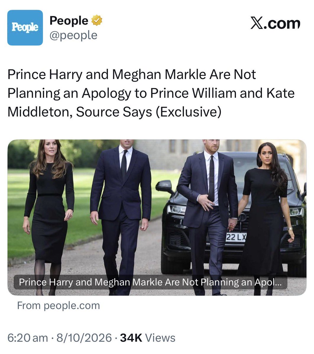 ZandiSussex's tweet photo. In other words, Kate &amp; Willy can fuck off!

Imagine physically assaulting your brother while your wife and her mother fabricate a lie that his wife made yours cry, then keep it going for years … only to turn around and expect an apology.

Willy and Kate are sociopaths!😩 https://t.co/igJ0ONFueQ
