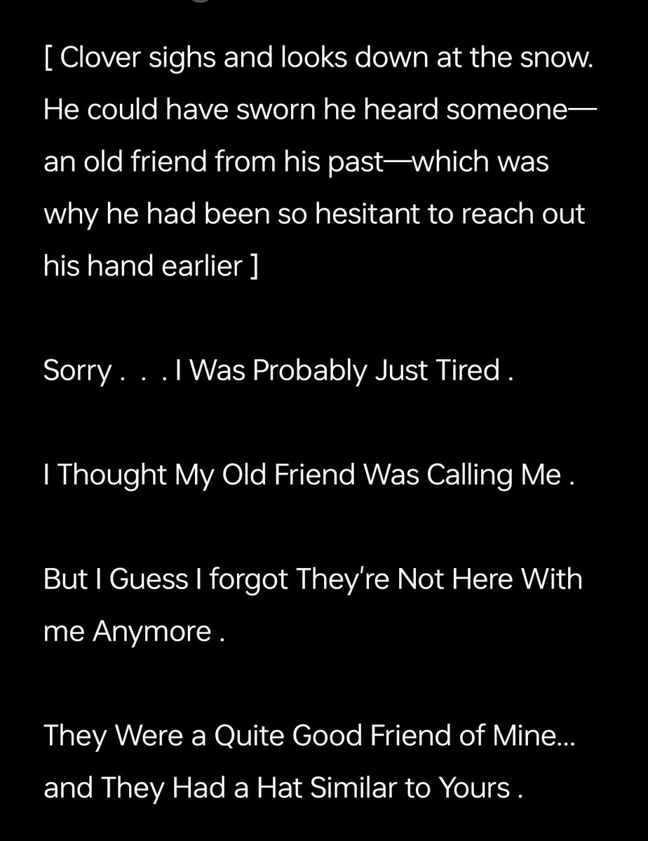 CloverTheBow_'s tweet photo. @fancyragdoll // couldnt fit bro, had to use notes for it https://t.co/GbTbthiI0R