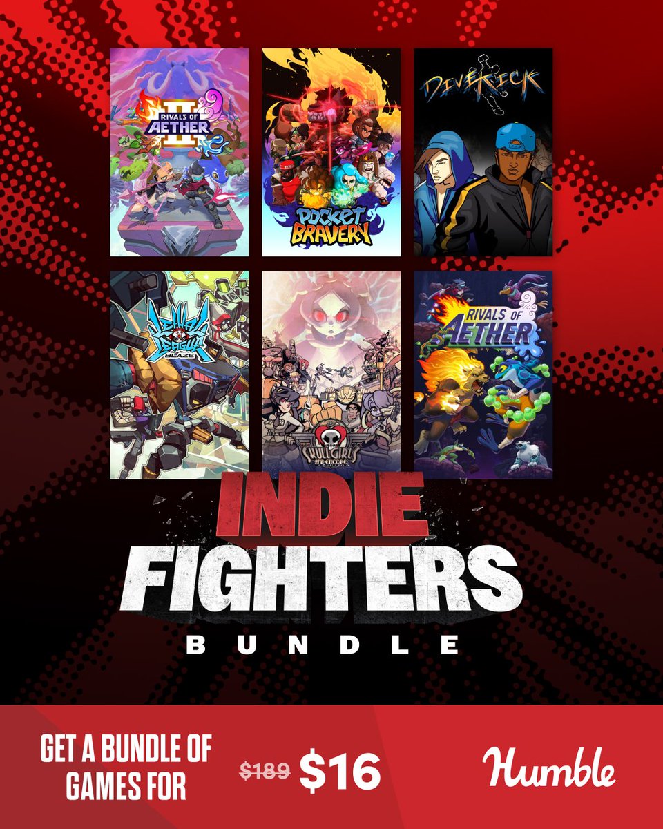 sgmobile's tweet photo. It's been a while, but Skullgirls: 2E is back in the Humble Bundle, Indie Fighters sale!

Get $189 worth of legendary fighting games, including Skullgirls, for just $16.
• Humble Bundle: Indie Fighters is officially LIVE now.
• Grab an unbelievable deal while directly supporting Skullgirls and the indie fighting game community.

Grab this awesome deal here: https://t.co/ue4TW6o0qF

@humble