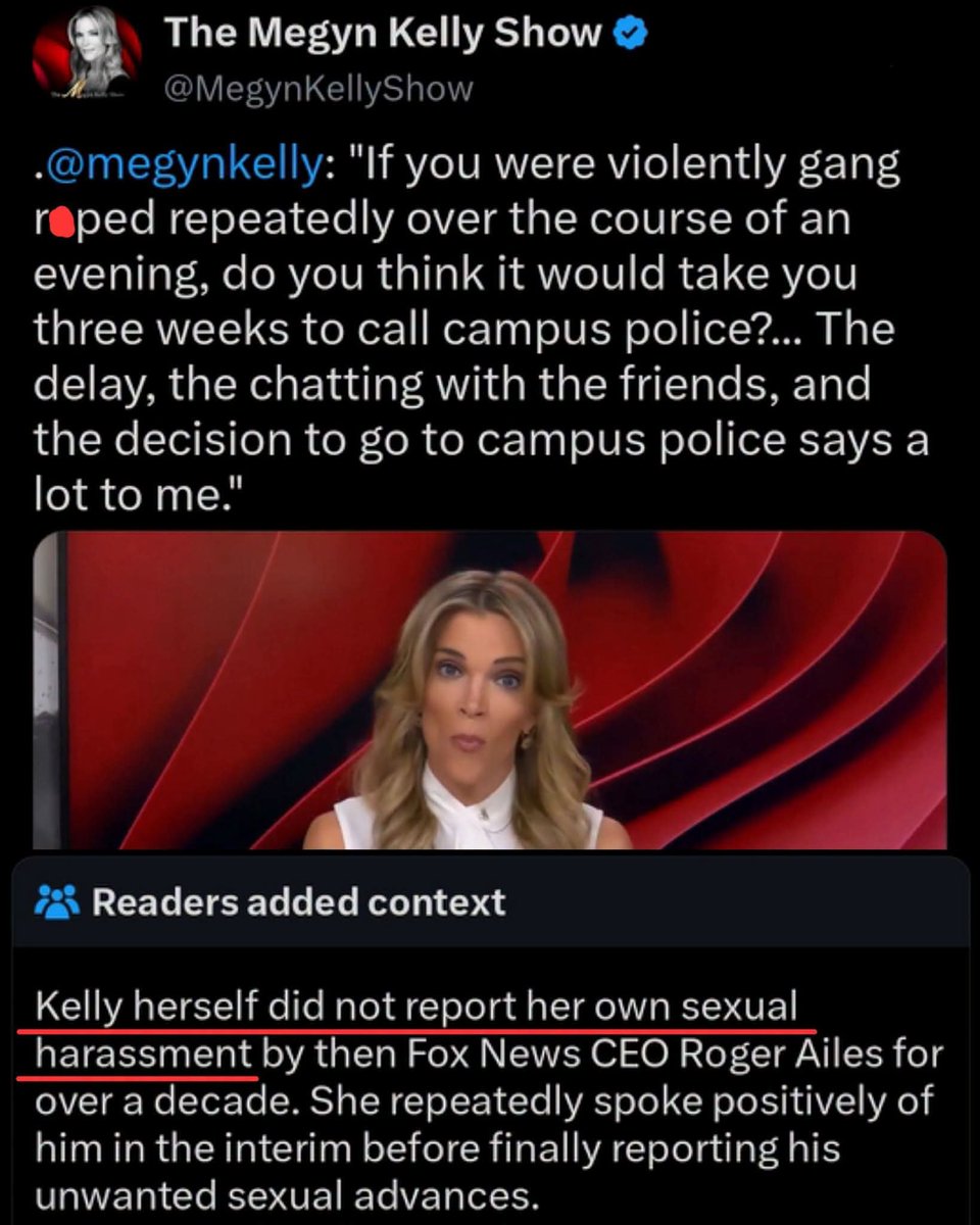 Subangelis's tweet photo. @MegynKellyShow https://t.co/ytmIOLpwNE