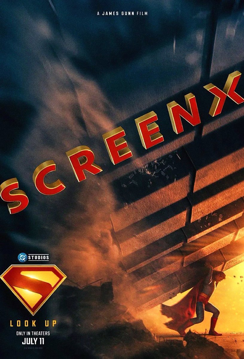 LanternUpdates's tweet photo. The DCU in SCREENX 🫠✨🔵 https://t.co/EuretSbQ4I