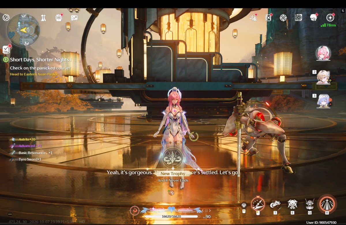 Riju1T_T's tweet photo. Wuthering Waves Achievement––––

"And It Never Ends"

Complete the Composite anomaly zone at this location and repair the ship to obtain this achievement

Bookmark it so you dont miss it

#WutheringWaves #WuWa https://t.co/WImmrg2auP