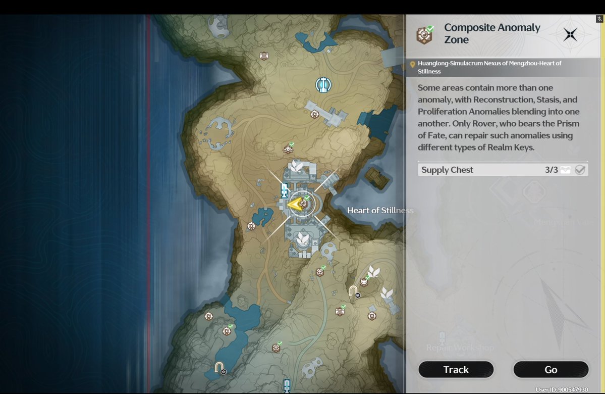 Riju1T_T's tweet photo. Wuthering Waves Achievement––––

"And It Never Ends"

Complete the Composite anomaly zone at this location and repair the ship to obtain this achievement

Bookmark it so you dont miss it

#WutheringWaves #WuWa https://t.co/WImmrg2auP