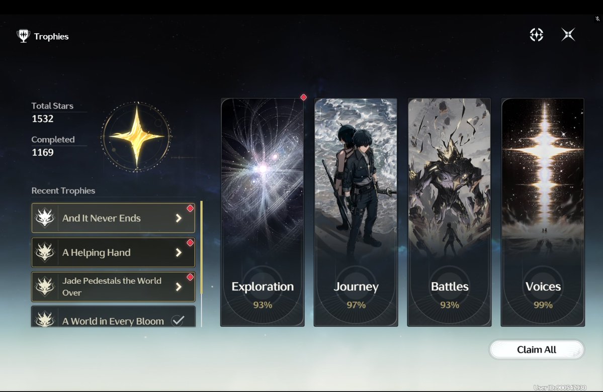Riju1T_T's tweet photo. Wuthering Waves Achievement––––

"And It Never Ends"

Complete the Composite anomaly zone at this location and repair the ship to obtain this achievement

Bookmark it so you dont miss it

#WutheringWaves #WuWa https://t.co/WImmrg2auP