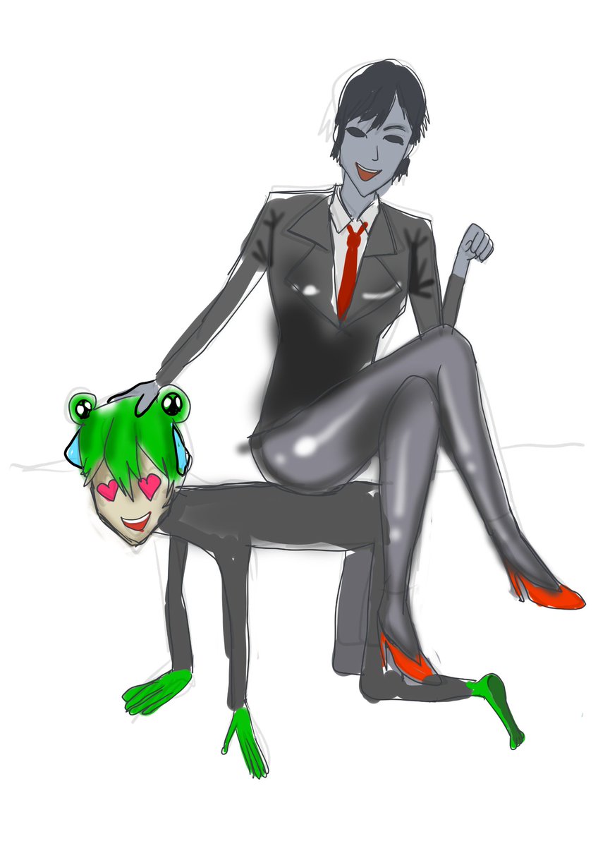 Bolet1689811's tweet photo. This drawing was made live just for fun. I don’t mean any hate.
#froggy
#grox
#froggygrox
#蛙骨 https://t.co/3PouWk7FK0