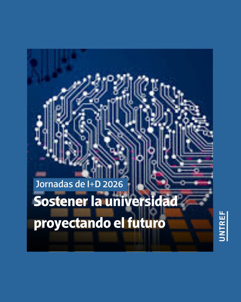 UNTREF's tweet photo. Llegan las Jornadas de Investigación @UNTREF: un espacio de diálogo interdisciplinario para compartir avances científicos, tesis, desarrollos y extensión. 🔬📚

🗓️ 27 al 29 de octubre, 9 a 18 h 📍 Sede Caseros II ➡️ Actividad gratuita
✍🏼 Inscribite: https://t.co/w4gpAWRMmY https://t.co/LoC3YVNOCK