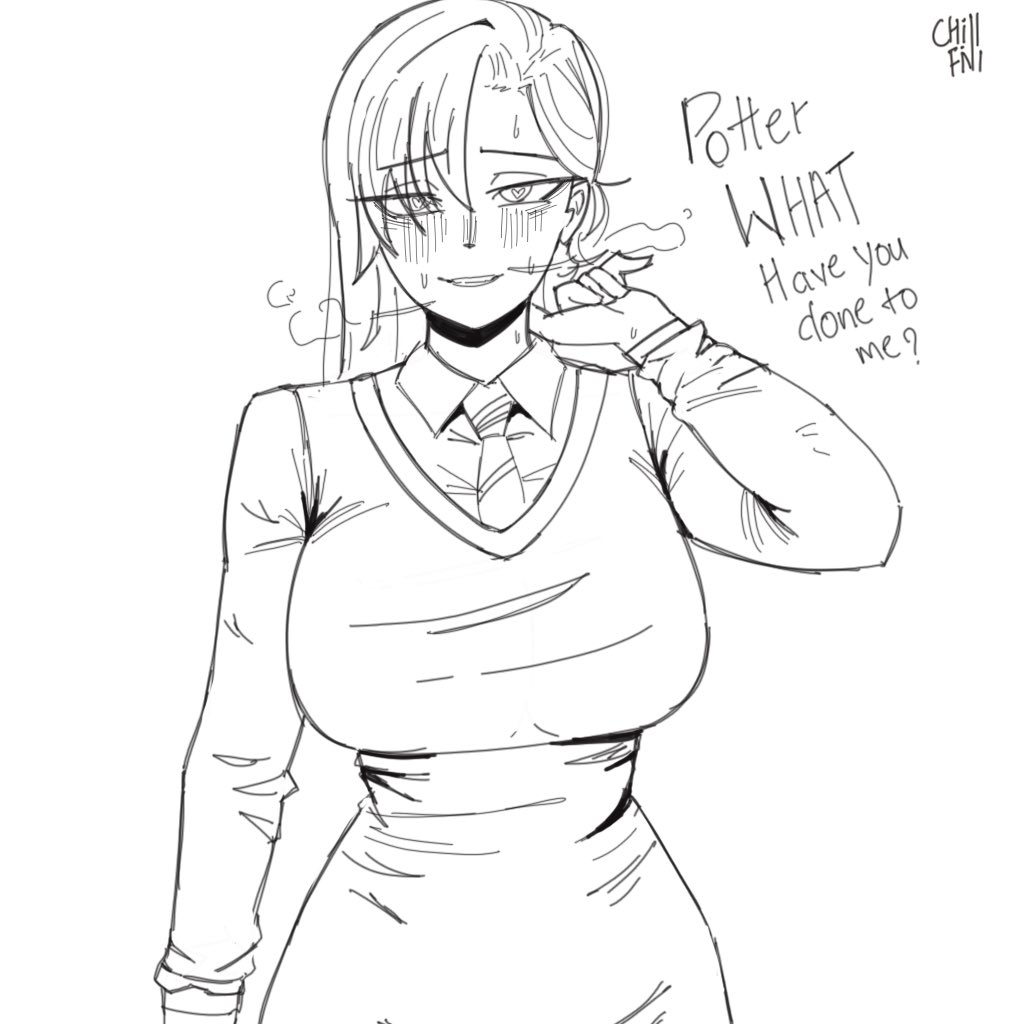 chill_N_fill's tweet photo. Potter what have u done to her ๐๐
#HarryPotter #Melfoid #FanArt https://t.co/opVahJaWF6