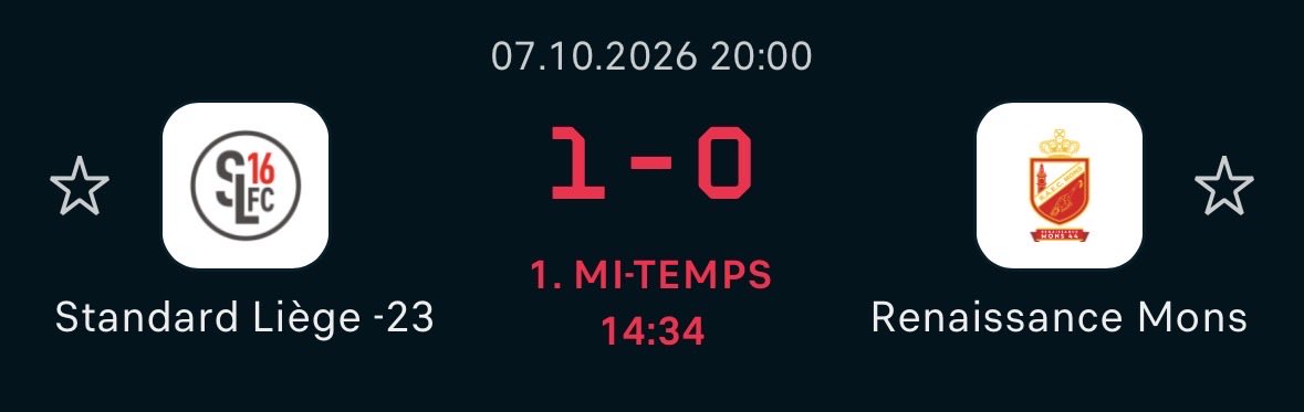 Antoine11446540's tweet photo. Le SL16 vient de marquer son premier but en championnat face à Mons , à noter que Zeqiri est titulaire et capitaine. 
#Andi #Zeqiri #Standard #Mons #SL16 https://t.co/RPzmvoznNL