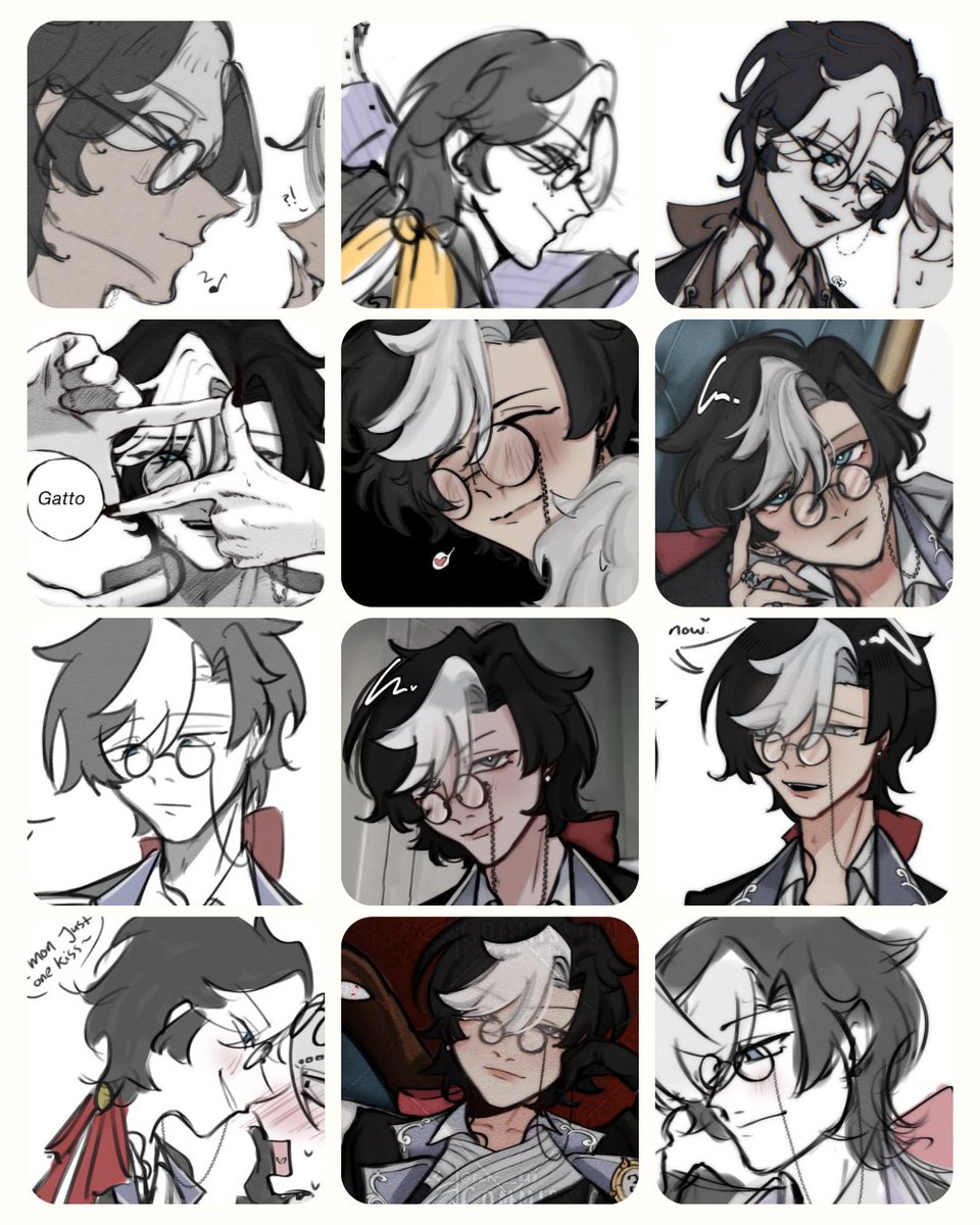 farr__848's tweet photo. Revolution of D.M and Gatto… woah I didn’t realized I draw Gatto more than D.M…

#joscarl #写納 #摄殓 https://t.co/r3JnqIs56X