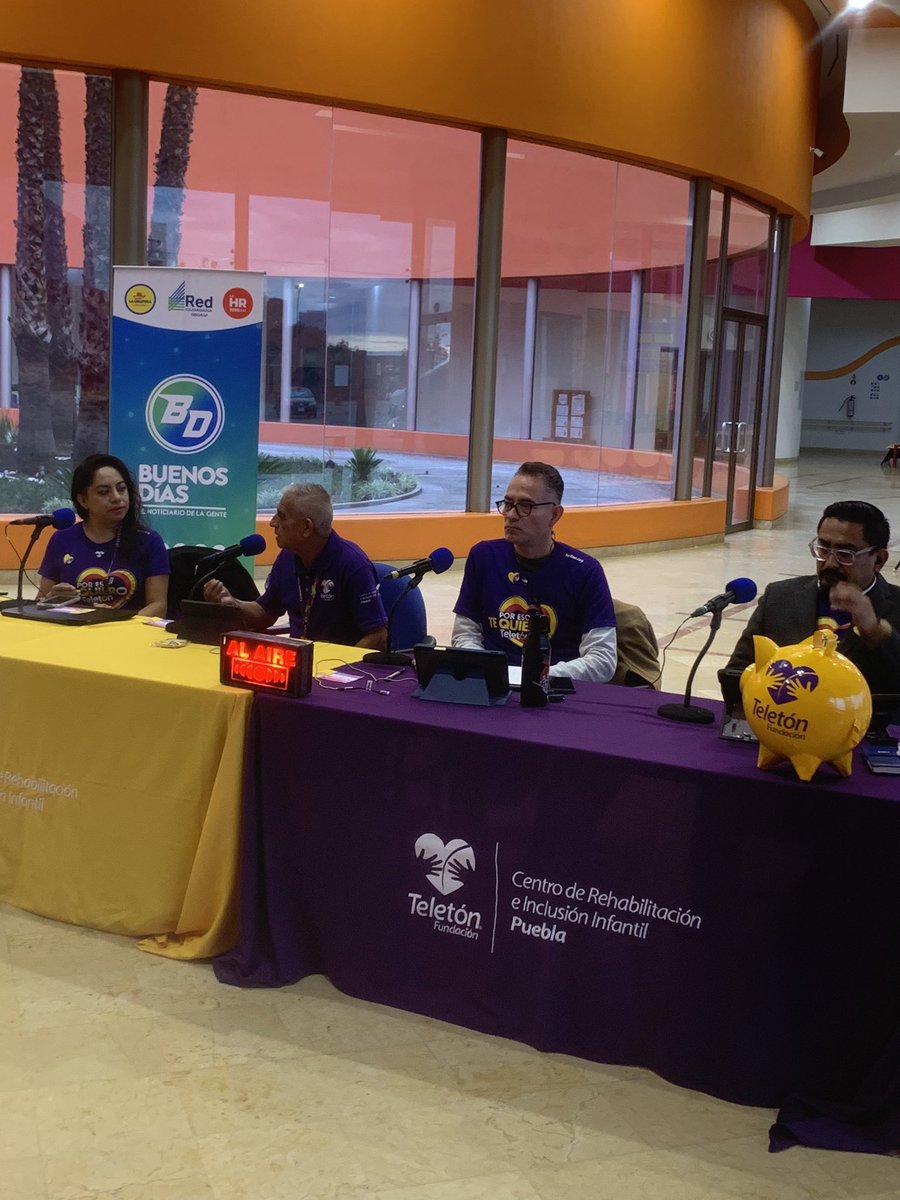 eibarrondo's tweet photo. Gracias a @laredcincoradio por su apoyo incondicional a @TeletonMexico y especialmente al @CRITPuebla 
Bienvenidos Siempre!!! https://t.co/SicIsXoH2a