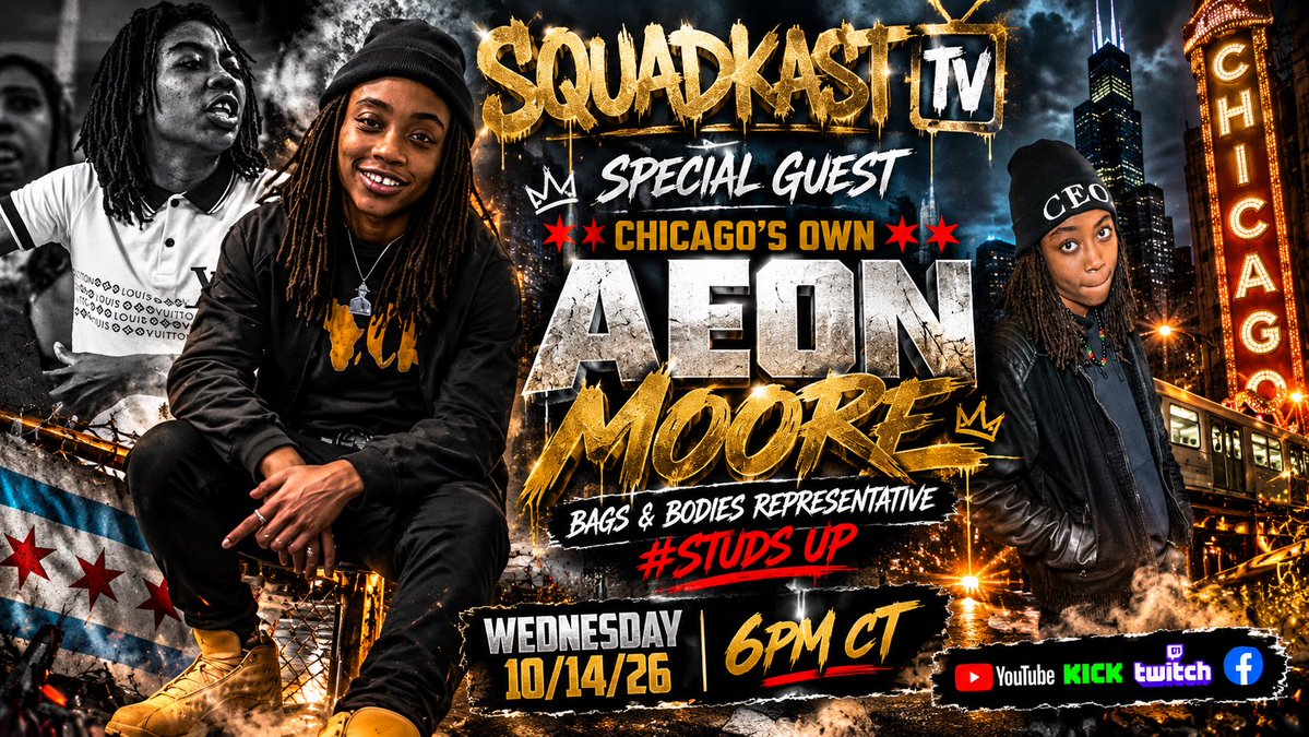 SpringzTV515's tweet photo. Ight @djdacapo!!! They subscribers been askin for this ever since the @WTBLWTBL tournament started. This one bouta be a move!!! We got Chicago’s Own… Mz Bags&Bodies @BigBootyAeon !!!!!
🔗 >> https://t.co/GqaFqIE8yw
#TheCommission
#SquadkastTV https://t.co/xnHPkg4Z07