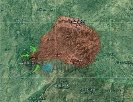NecroEmpire's tweet photo. #Iran #IranWar #Yémen #ArabieSaoudite  Les rebelles Houthis continuent de progresser dans la province de Taïz. Ici ils prennent d'assaut les restes des montagnes Habshi et se rapprochent de plus en plus de la ville par l'ouest. 7/10/2026 VIDEO https://t.co/hnhxp3dED0 https://t.co/yH1TTQpppI