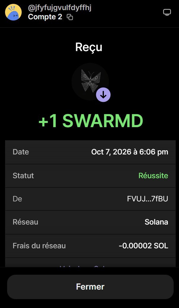 Gyrotrenches's tweet photo. just minted my swarmd nfts and used the agents to build a launchpad
Tek looking clean
@swarmdsi https://t.co/ds6YUj6t1X