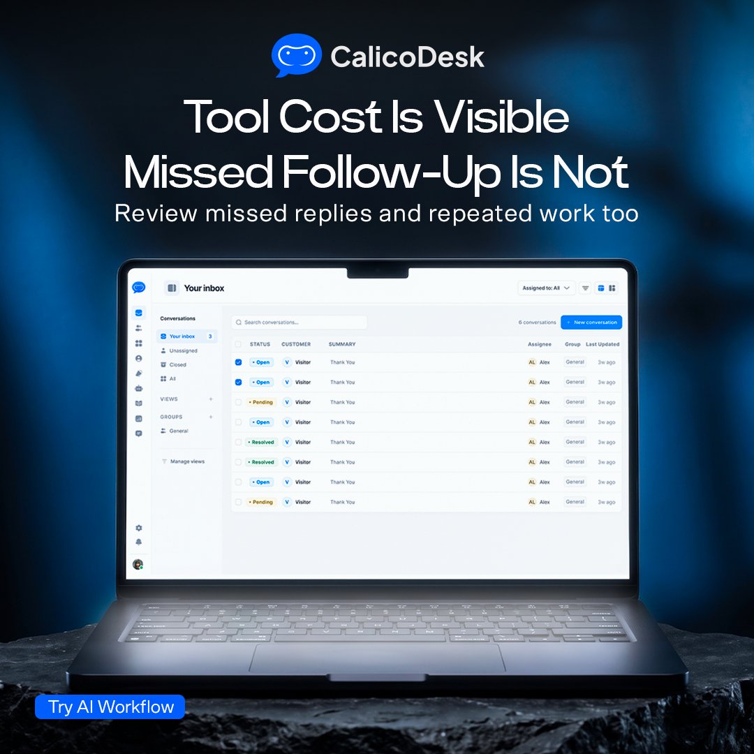 CalicoDesk tweet picture